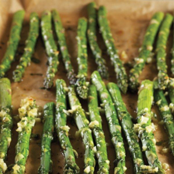 Roasted-Garlic Asparagus