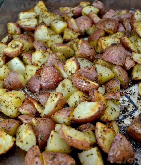 Roasted Garlic Baby Red Potatoes