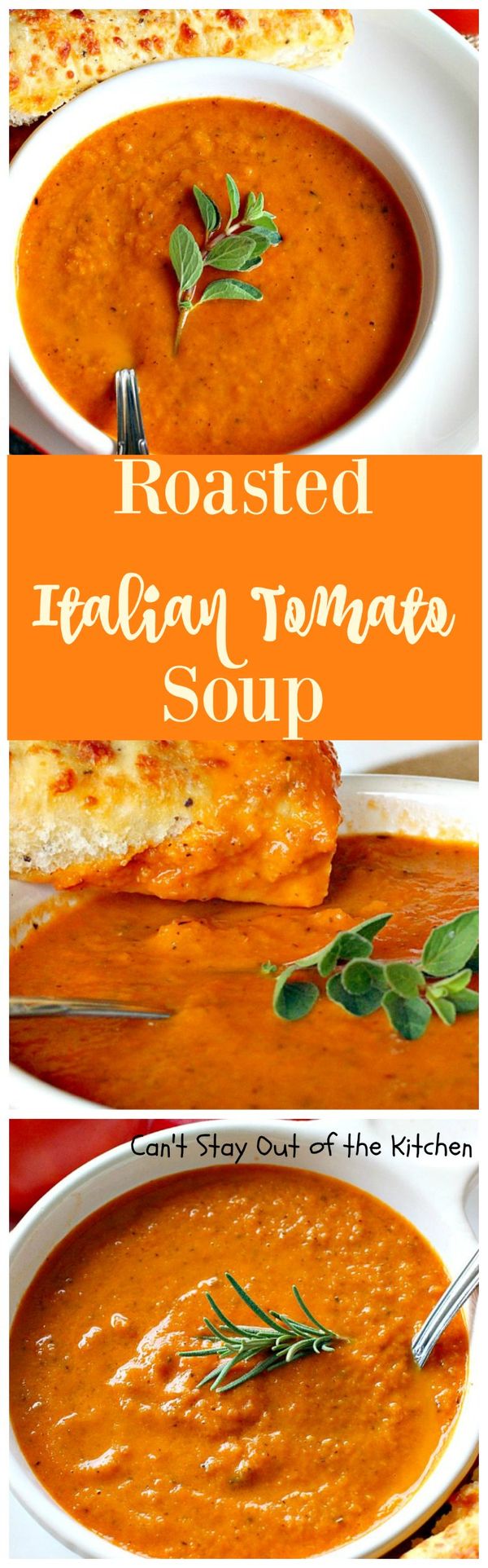 Roasted Italian Tomato Soup