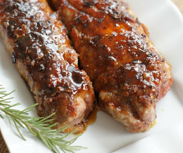 Roasted Maple-Glazed Pork Tenderloin