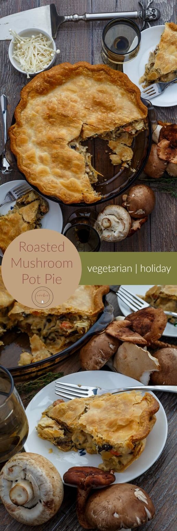 Roasted Mushroom Pot Pie