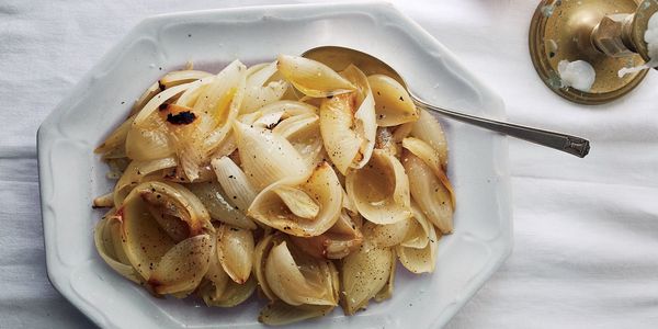 Roasted Onions With Vinegar