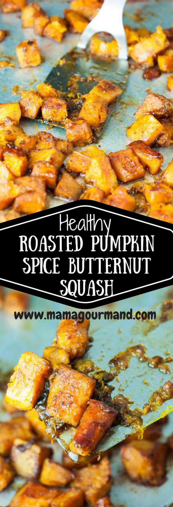 Roasted Pumpkin Spice Butternut Squash