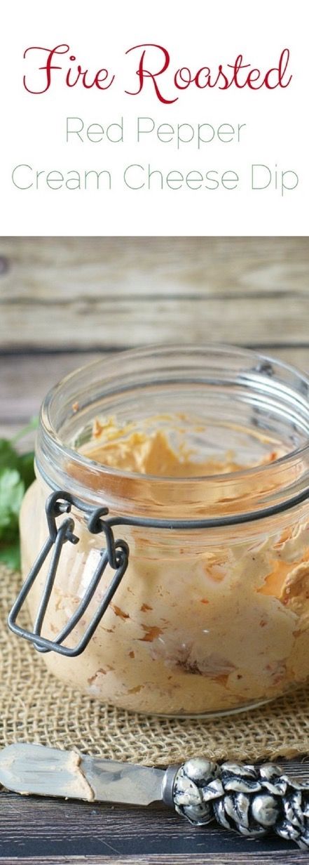 Roasted Red Pepper Cream Cheese Spread