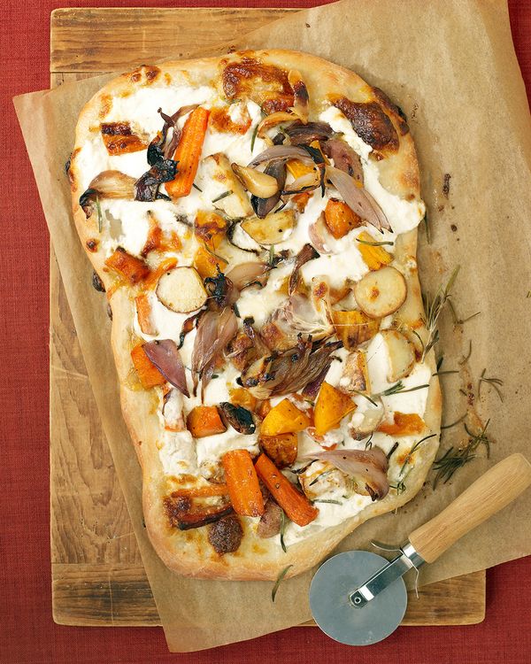 Roasted Root-Vegetable Pizza