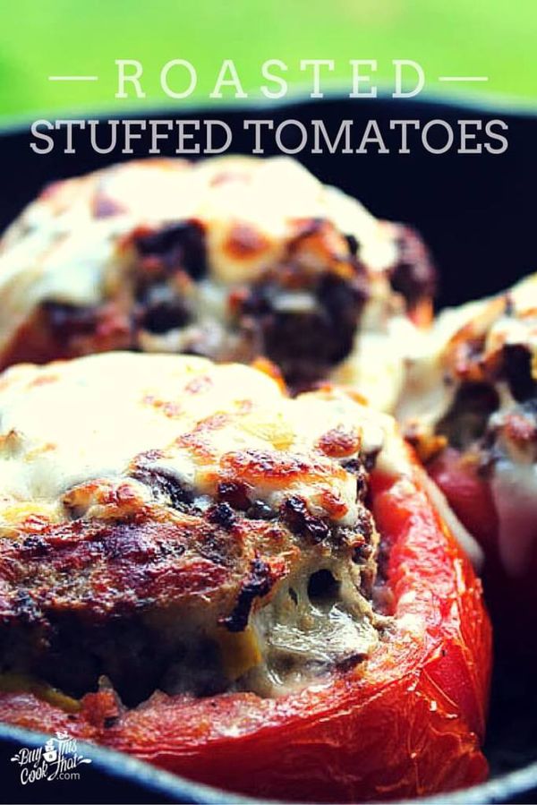 Roasted Stuffed Tomatoes