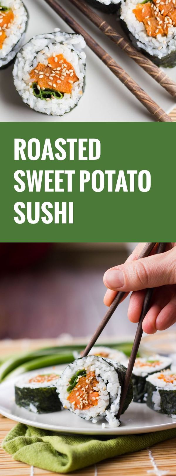 Roasted Sweet Potato Sushi