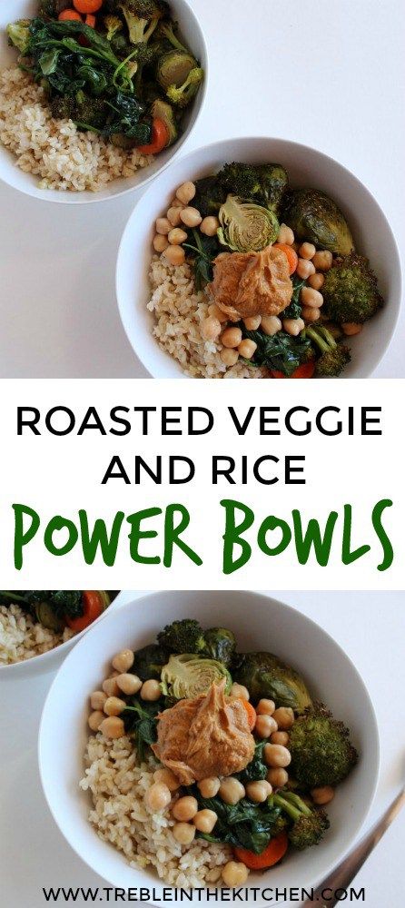 Roasted Veggie and Rice Power Bowl