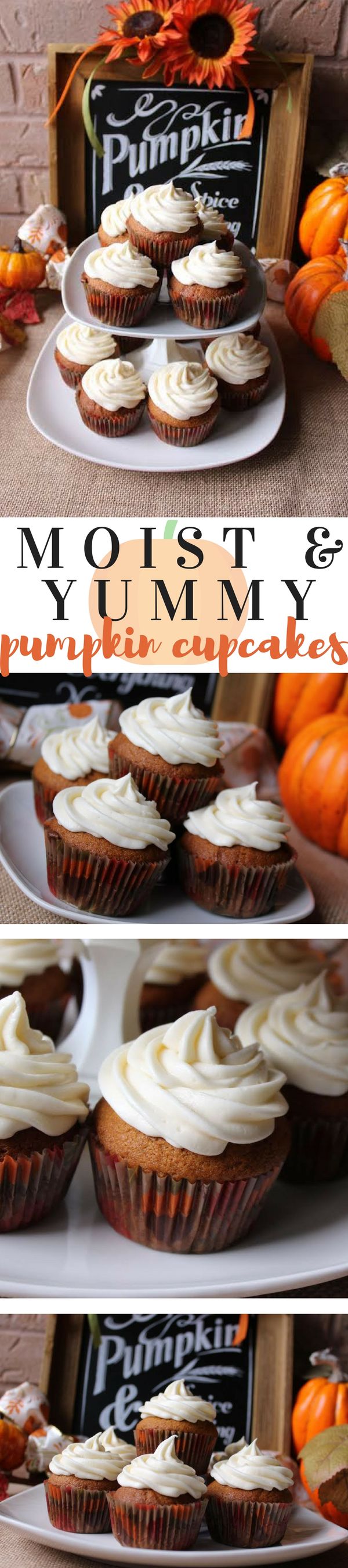 Robin's Moist And Yummy Pumpkin Cupcakes