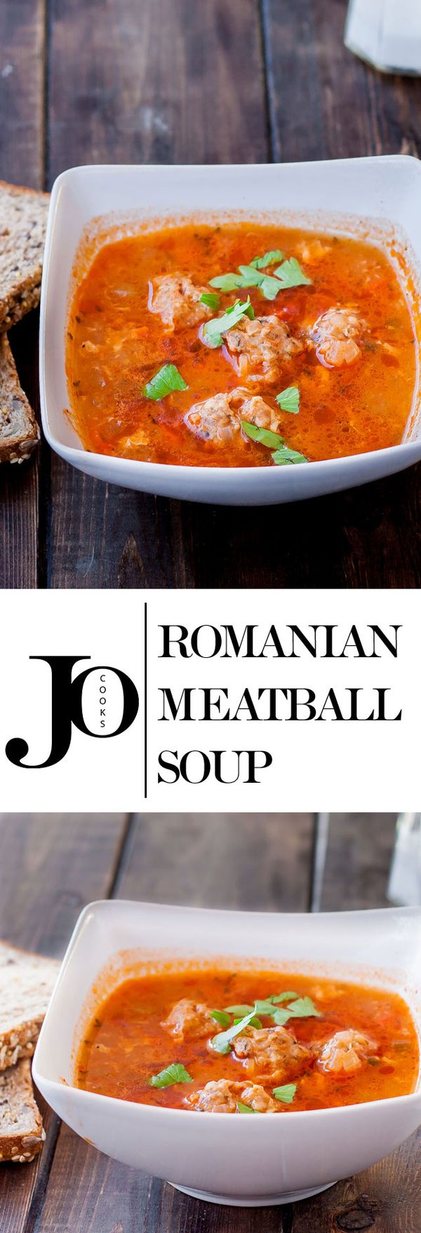 Romanian Meatball Soup (Ciorba de Perisoare