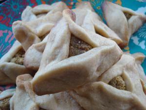 Rose Water Pistachio Hamantaschen