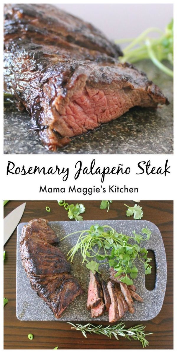 Rosemary Jalapeño Steak