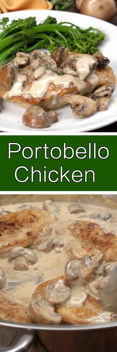 Rosemary Portobello Chicken