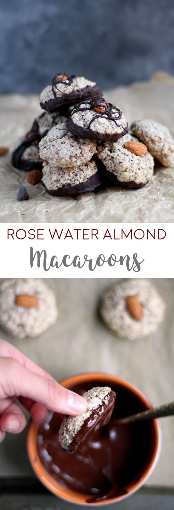 Rosewater Almond Macaroons