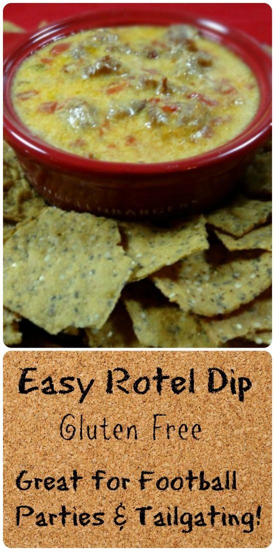 Rotel Sausage Cheese Dip