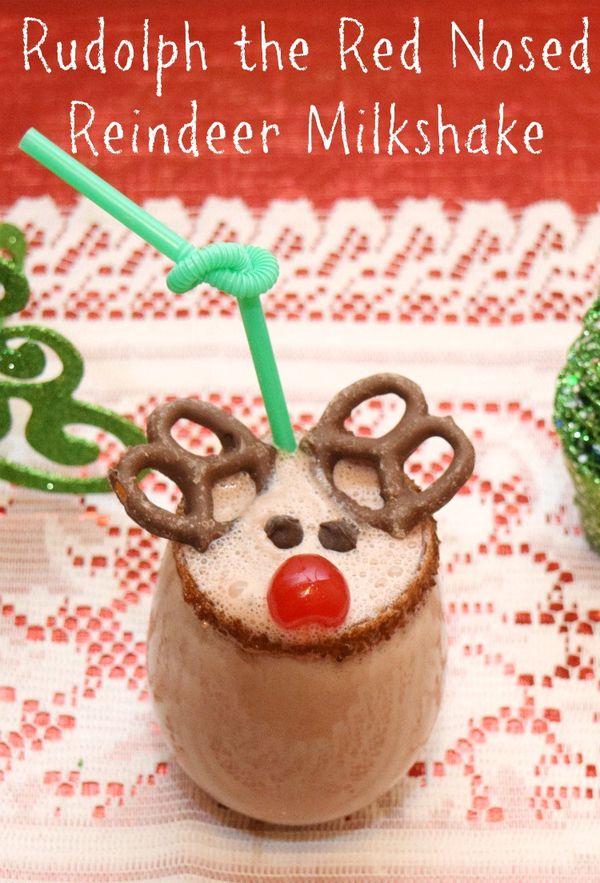 Rudolph the Red-Nosed Reindeer Milkshake