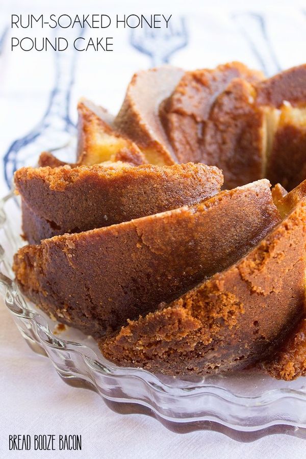 Rum-Soaked Honey Pound Cake