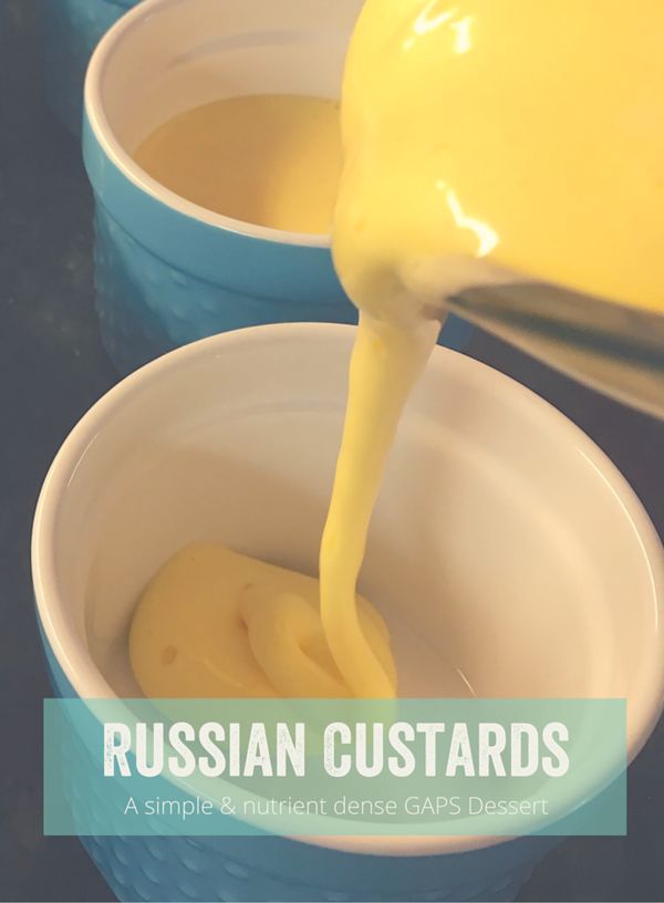 Russian custard