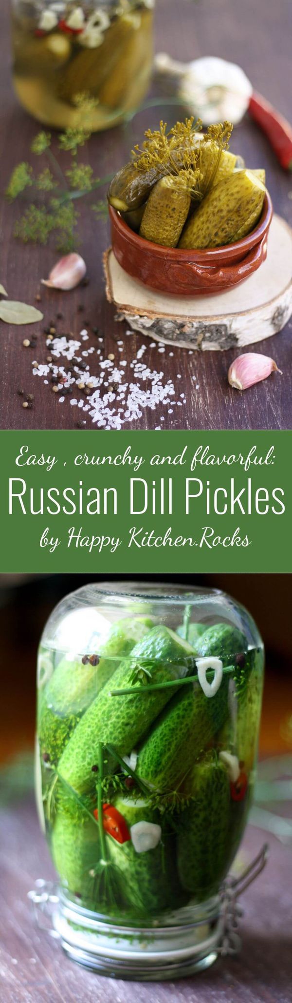 Russian Dill Pickles