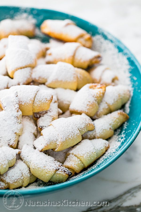 Russian Rugelach i.e. Mom's famous Rogaliki