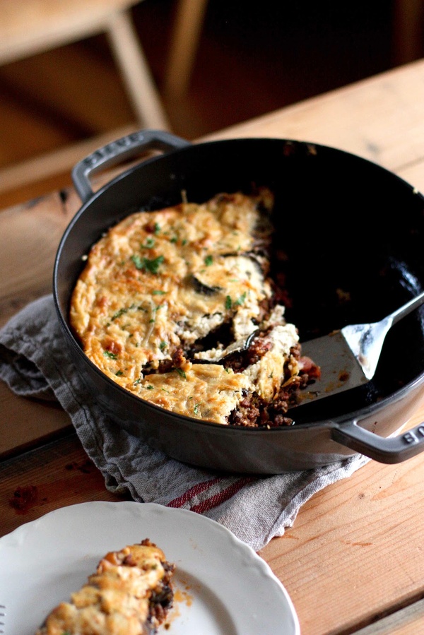 Rustic Eggplant Moussaka