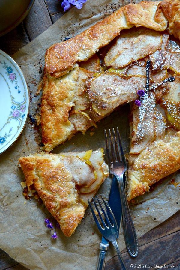 Rustic Pear Crostata