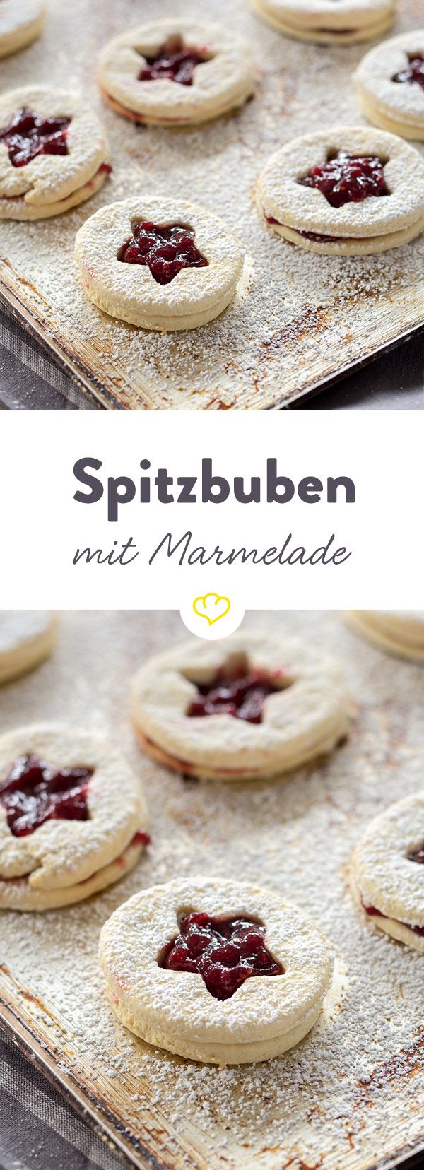 Süße Spitzbuben – Plätzchen mit Marmelade