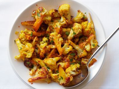 Saffron Roasted Cauliflower