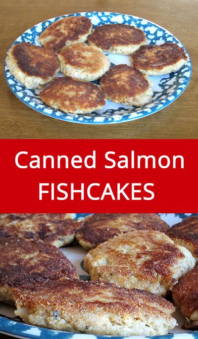 Salmon Fishcakes Recipe Made With Canned Salmon