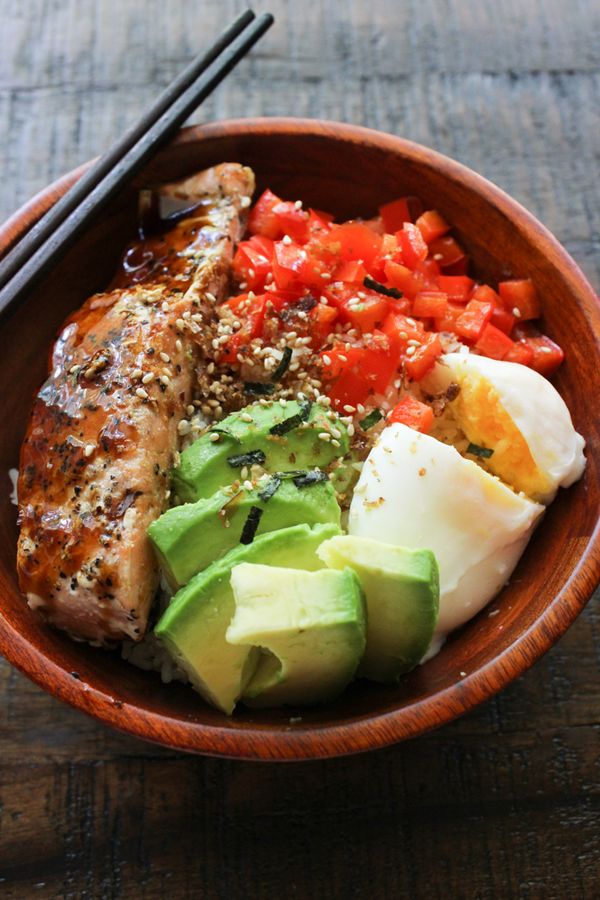 Salmon Rice Bowl