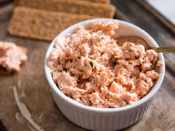 Salmon Rillettes With Chives and Shallots