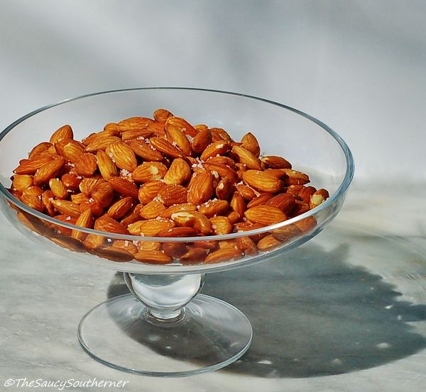 Salt and Vinegar Roasted Almonds