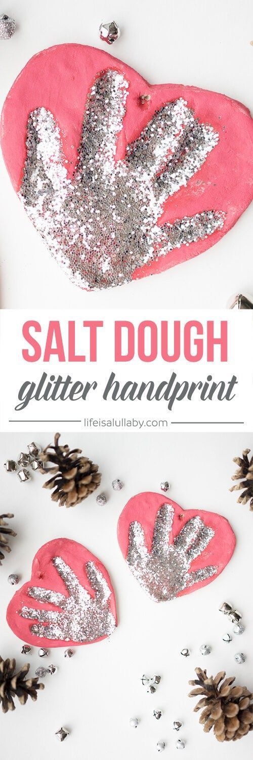 Salt Dough Handprint Ornament