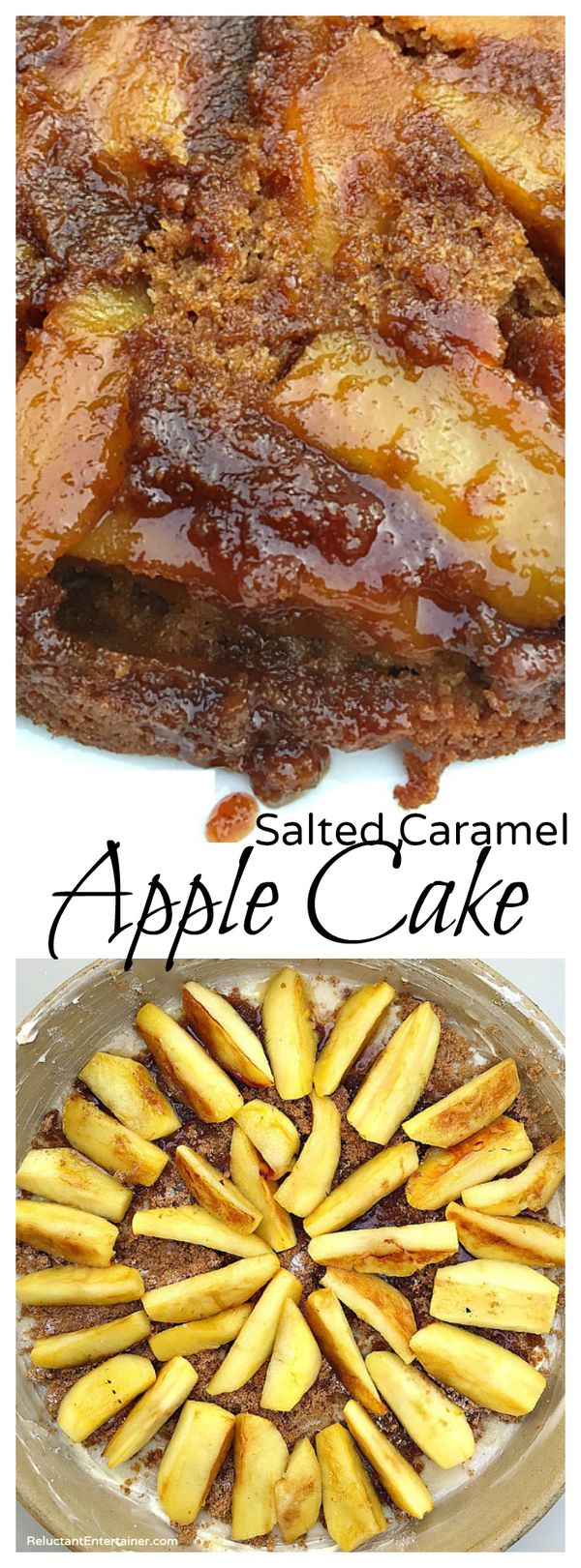 Salted Caramel Apple Cake