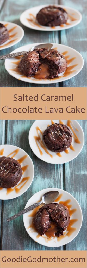 Salted Caramel Chocolate Lava Cake