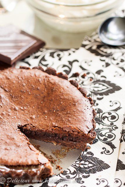 Salted Caramel Chocolate Tart