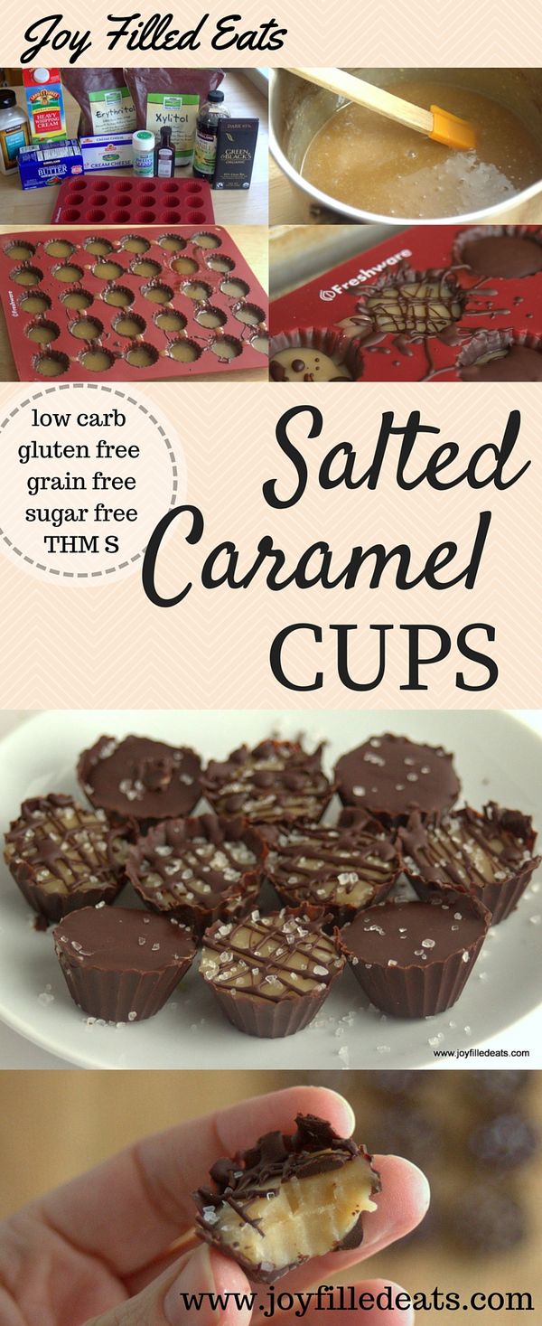 Salted Caramel Cups