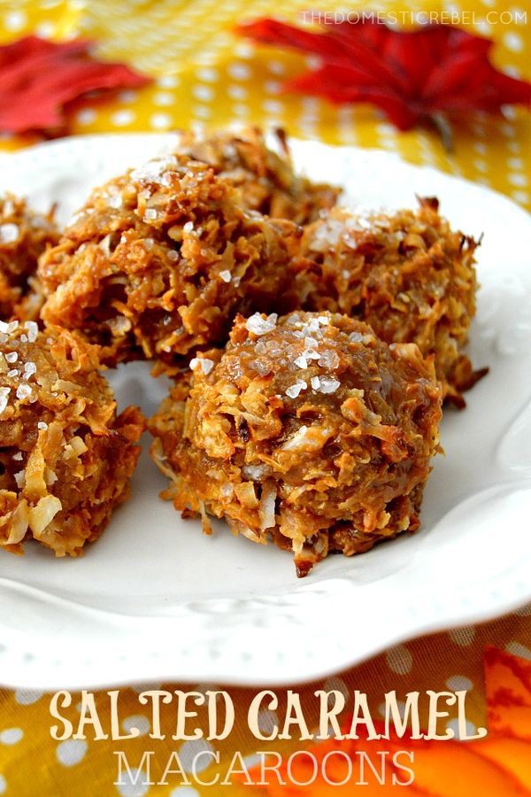 Salted Caramel Macaroons