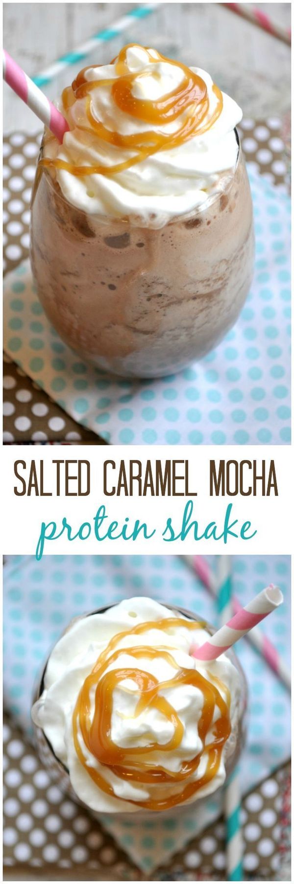 Salted Caramel Mocha Protein Shake