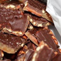 Salted Caramel Pretzel Bark UPDATED