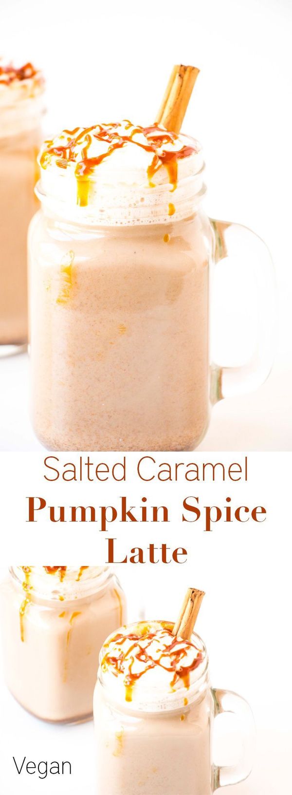 Salted Caramel Pumpkin Spice Latte