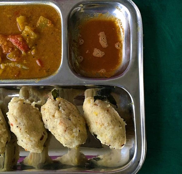 Samai Arisi Pidi Kozhukattai (Tamil Nadu Breakfast