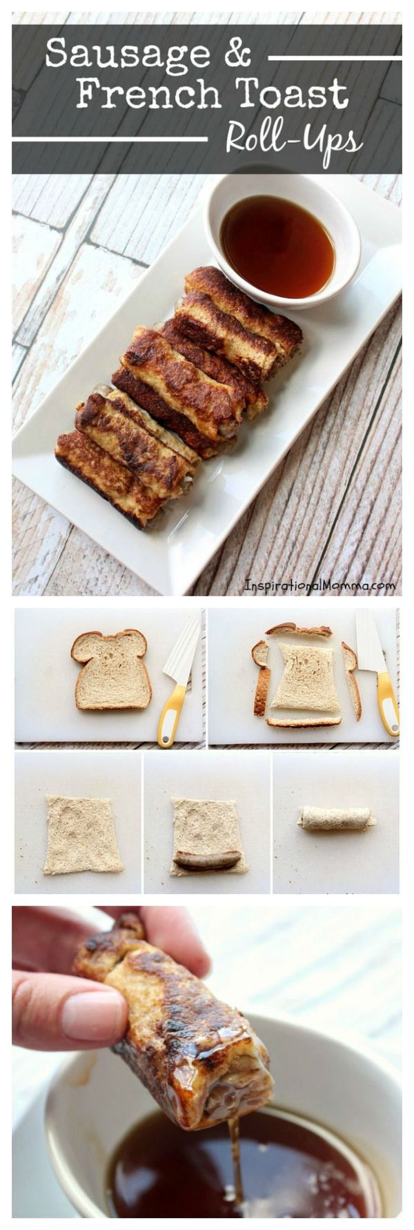 Sausage & French Toast Roll-Ups