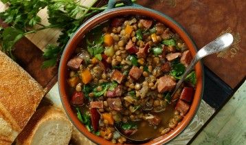 Sausage & Lentil Ragout