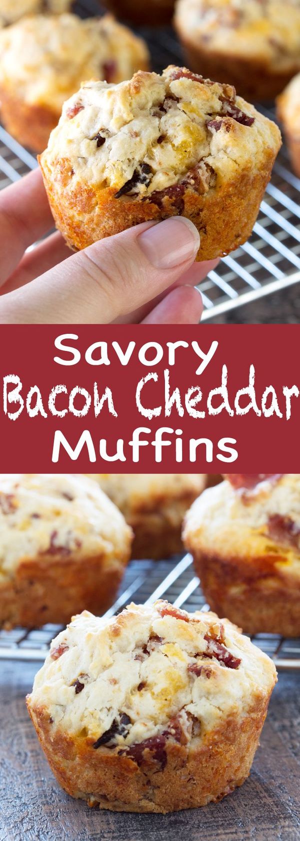 Savory Bacon Cheddar Muffins