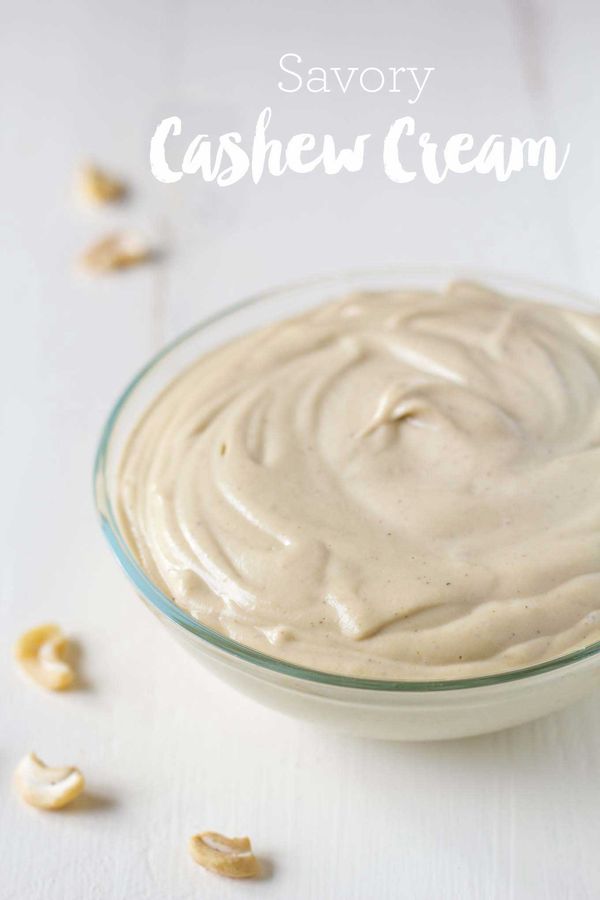 Savory Cashew Cream