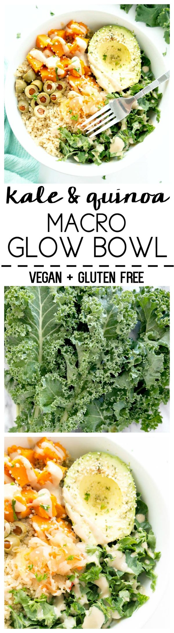 Savory Kale & Quinoa Macro Glow Bowl