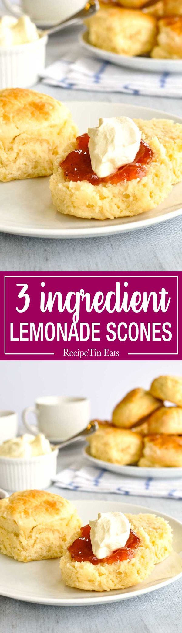 Scones - 3 Ingredients From Scratch