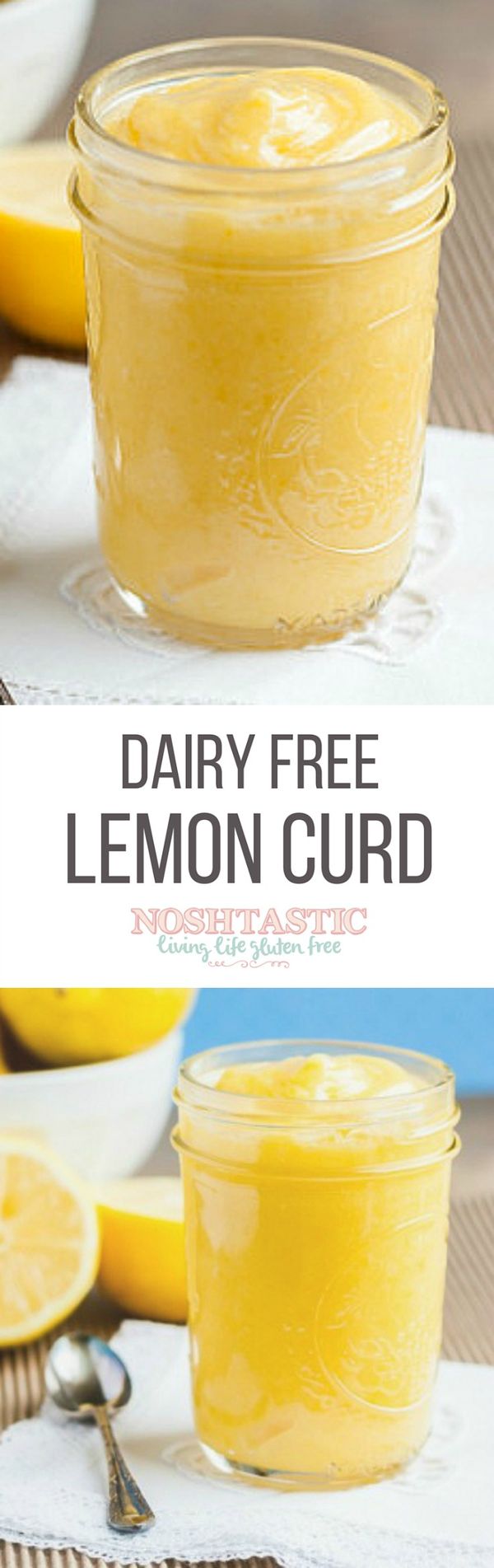 Scrumptious Dairy Free Lemon Curd