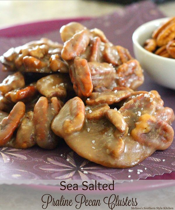 Sea Salted Praline Pecan Clusters [Microwave]